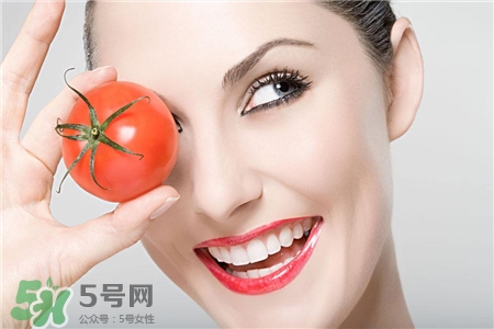 西红柿祛痘图片